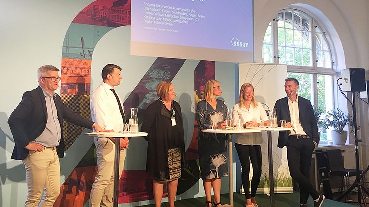 Under Almedalsveckan tog Sysav chansen att samla politiska representanter för att diskutera hur vi kan skapa världens mest hållbara region.