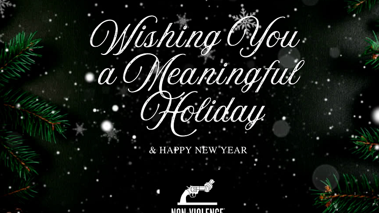We wish you a Meaningful Holiday