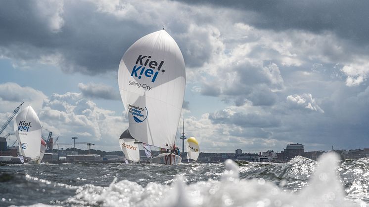Endlich ist es so weit: Die Segel-Bundesliga kommt nach Kiel! ©Lars Wehrmann