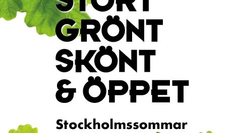 Nu öppnar Djurgården upp med kampanjen Stockholmssommar <3 Djurgården
