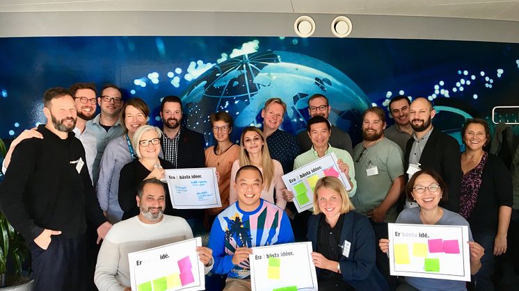 Representanter från Energimyndigheten, Helsingborgs stad, Lunds universitet/Socialhögskolan, Lunds Tekniska Högskola, SoPact och Öresundskraft samlades den 15 oktober kring ett idélab om den smarta staden.