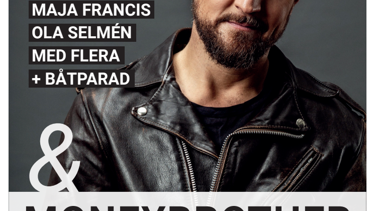 Affisch Ljusfesten 2019 med Moneybrother