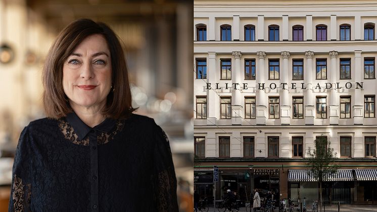 Aliki Krantz, hotelldirektör för Elite Hotel Adlon i Stockholm.