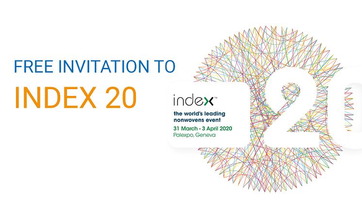 ​Invitation and free entrance to the world’s largest nonwoven exhibition