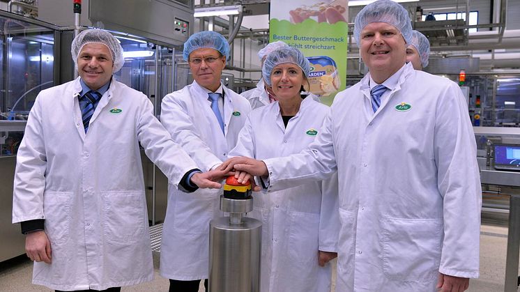 Arla Foods nimmt neue Produktionsanlagen am Standort Pronsfeld in Betrieb