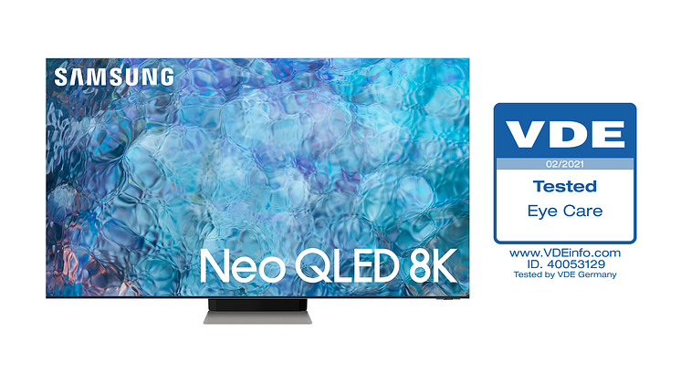 [Photo] Samsung Neo QLED TVs receive Eye Care certificate from VDE(1)