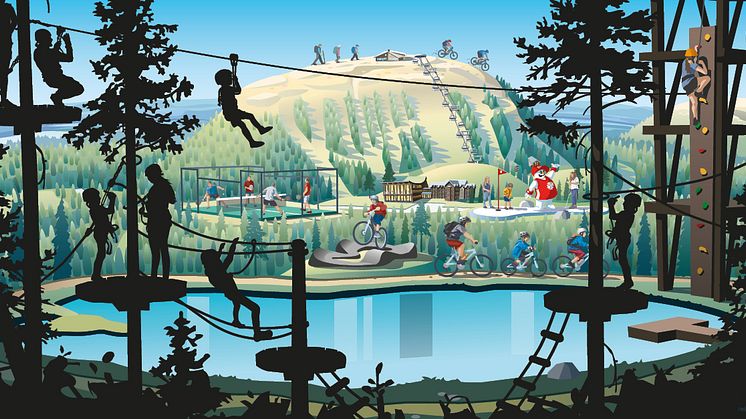 SkiStars sommarsatsning ännu mer lättillgänglig: BRA lanserar sommarflyg till Scandinavian Mountains Airport