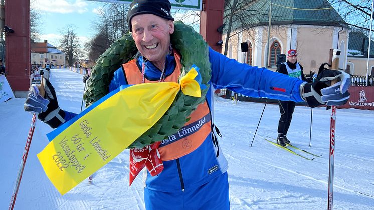 Gösta Lönnelid gör sitt 60:e lopp 2022