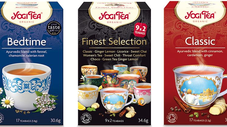 YOGI TEA växer i dagligvaruhandeln 