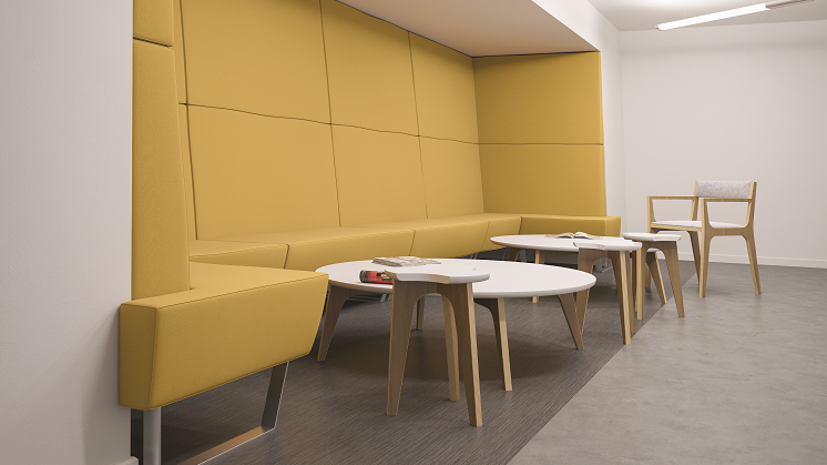 Modul-up irtoasennettava vinyylilattia