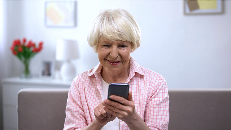 SMS blomstrade på alla hjärtans dag och mest bland seniorerna
