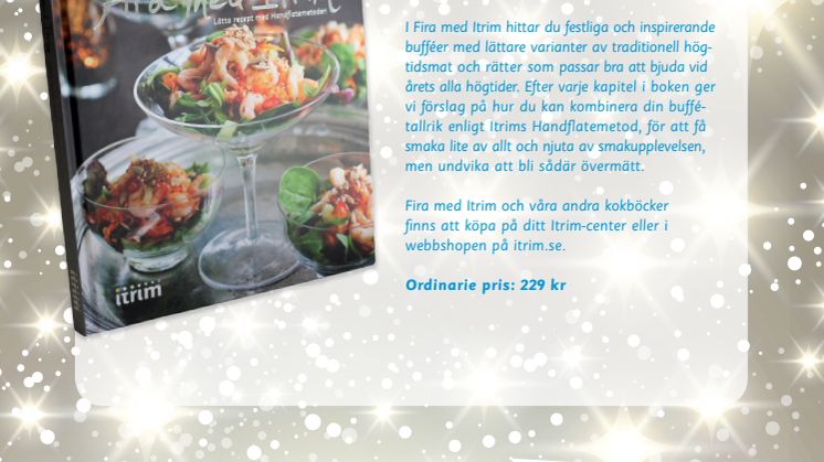 Lätta festrecept: Fira med Itrim