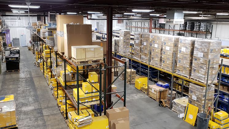 VETUS MAXWELL’s new warehouse space at its Maryland headquarters