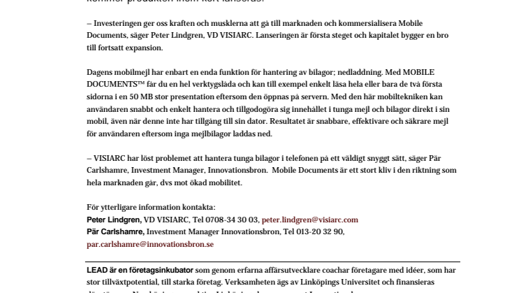 Investering i nästa generations mobila mejlteknik