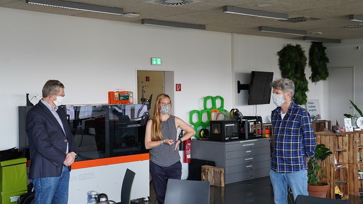 Bündnisgrüne zu Besuch an der TH Wildau 4