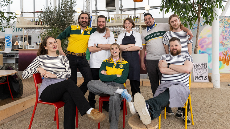 Gänget på Boulebar Folkets park