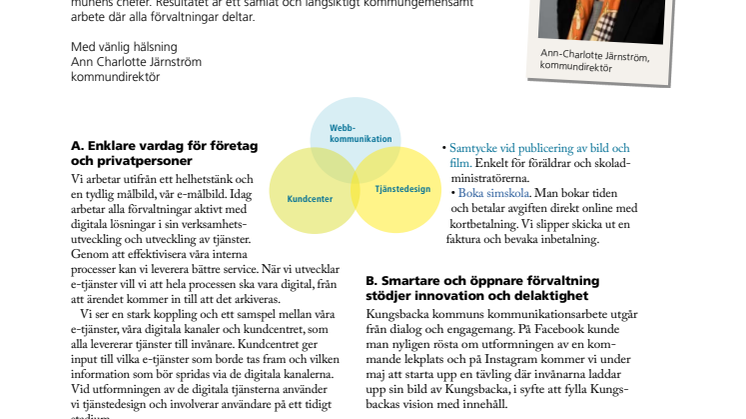 ​Kungsbacka kommun kan bli Årets Digitaliseringskommun