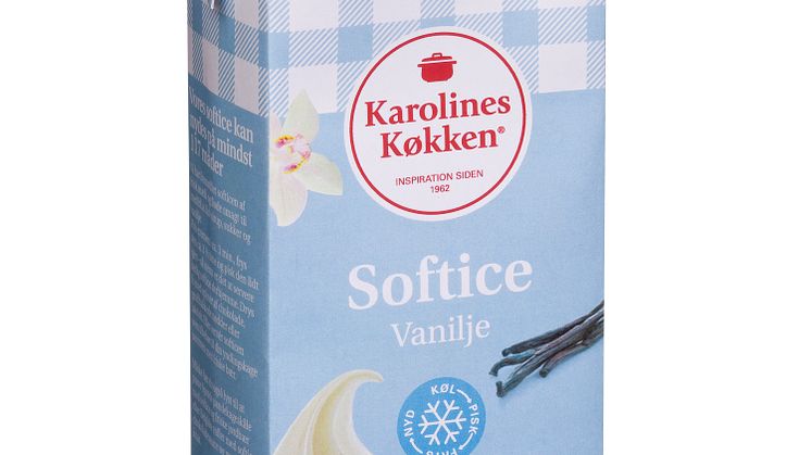 Karolines Køkken vanille softice