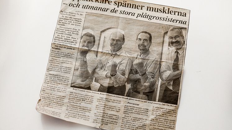 Bevegos resa: Peter var en av 21 grundare
