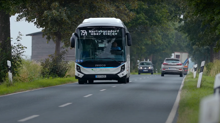 Ny rekkevidde for IVECO E-WAY: 543 km med fulladet batteri