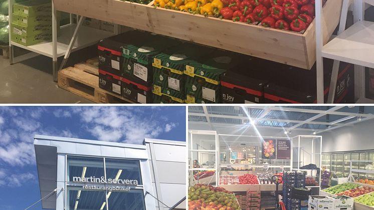 Bromma-butiken förbereds för invigning