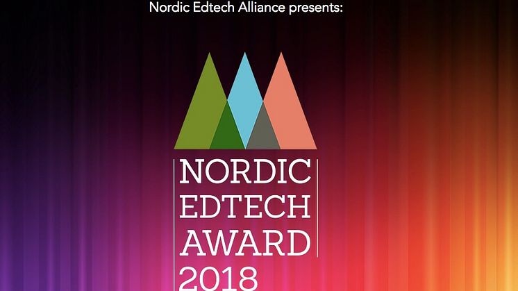 Nu öppnar ansökan för Nordic Edtech Awards 2018