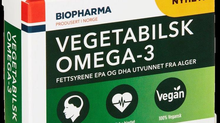Biopharma Vegetabilsk omega-3