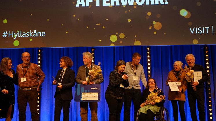 Vingård och musikmecka bland vinnarna i Visit Skånes årliga stora pris