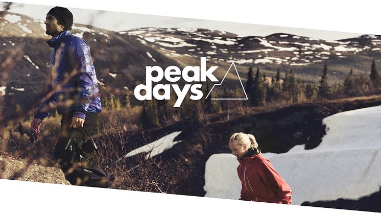 Idag drar Peak Days 2016 igång