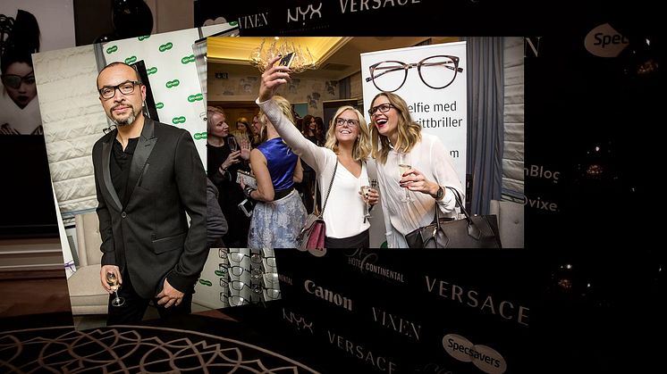Specsavers på Vixen Blog Awards 2016