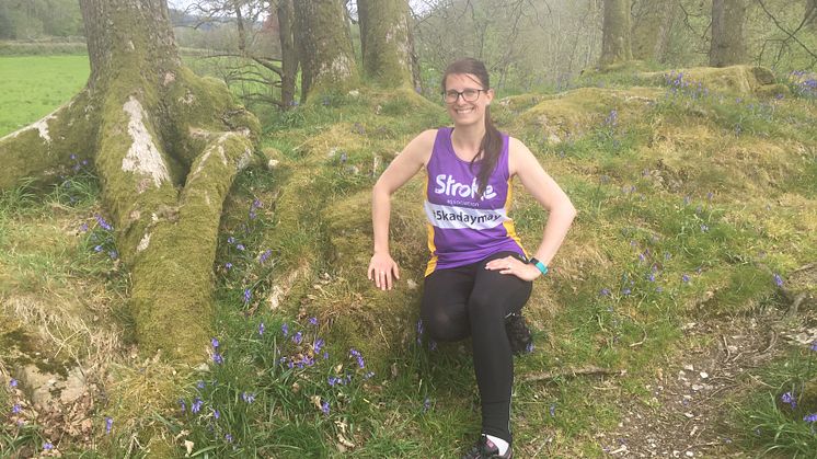 ​Shipley woman tackles a 5km run a day to Make May Purple for Stroke