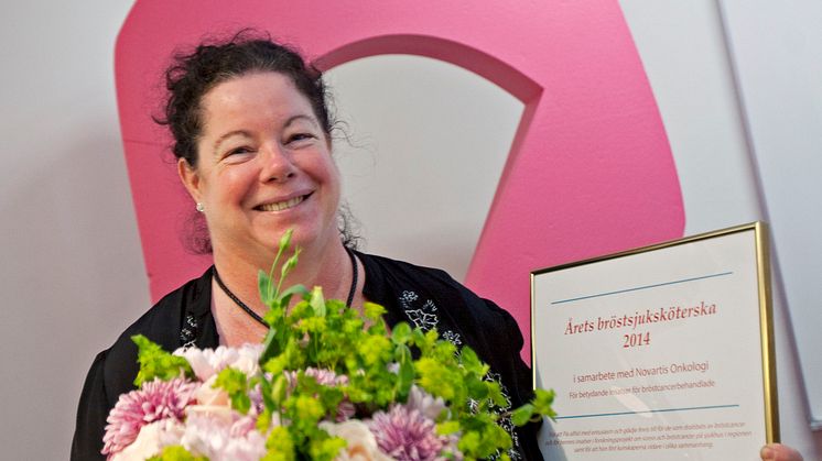 Pia Stenberg är Årets Bröstsjuksköterska