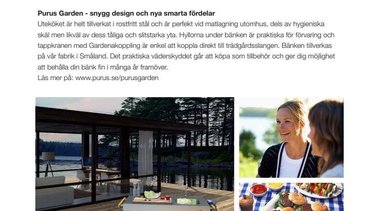 Ut med köket i trädgården – Enkelt, socialt och gott!