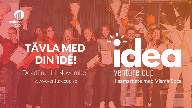 Venture Cup strävar efter att skapa en stark entreprenöriell gemenskap.