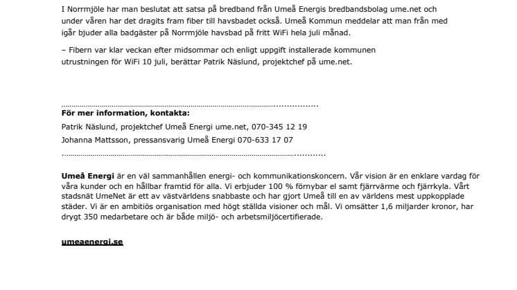 Surfa gratis på Norrmjöle havsbad hela juli