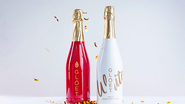 ​Succén GLÖET Sparkling Glögg är tillbaka – och nu lanseras även GLÖET White Sparkling Glögg.