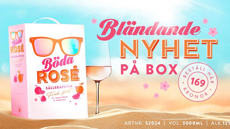 Premiär för Böda Rosé