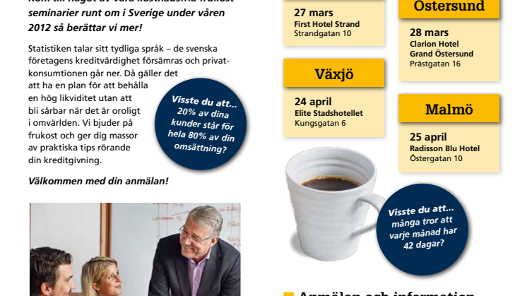 Frukostseminarium våren 2012 