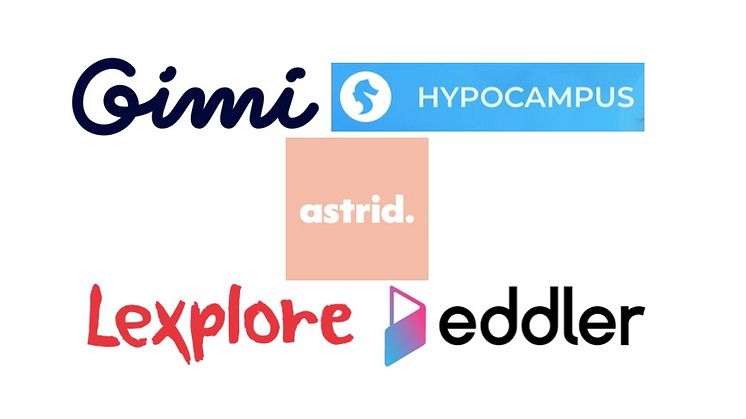Nu antas fem startups till den första forskningsacceleratorn för edtech i Sverige.