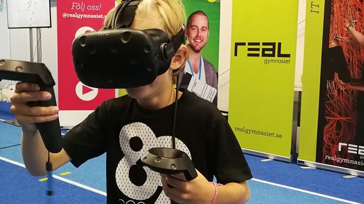 Elever från Realgymnasiet  utvecklar Virtual Reality-upplevelse för Gävleborna