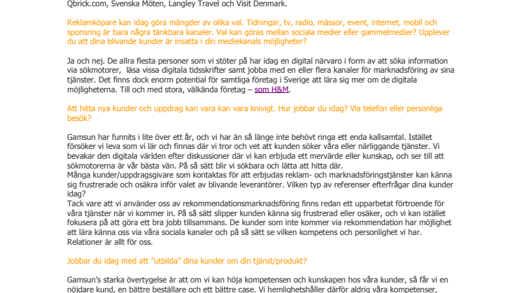 En enorm outnyttjad potential - Gamsun om digitala möjligheter i Veckans fokus