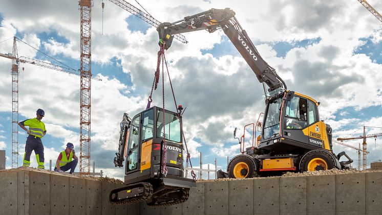 Volvo EWR130E - stabilitet