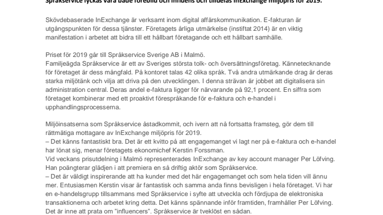 Miljöprisvinnare som är både förebild och influens