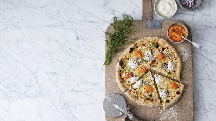 Löjromspizza