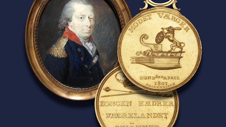 The legendary medal of honour is today a true gem in Danish maritime history and will be sold at auction at Bruun Rasmussen on 26 April in Copenhagen.