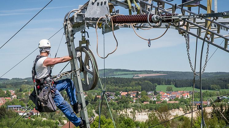 Baubeginn für Hochspannungsleitung von Rottersdorf nach Sand