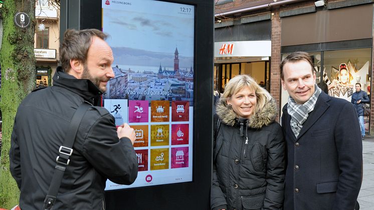 Helsingborg satsar på ny webbplats och digitala infoskyltar