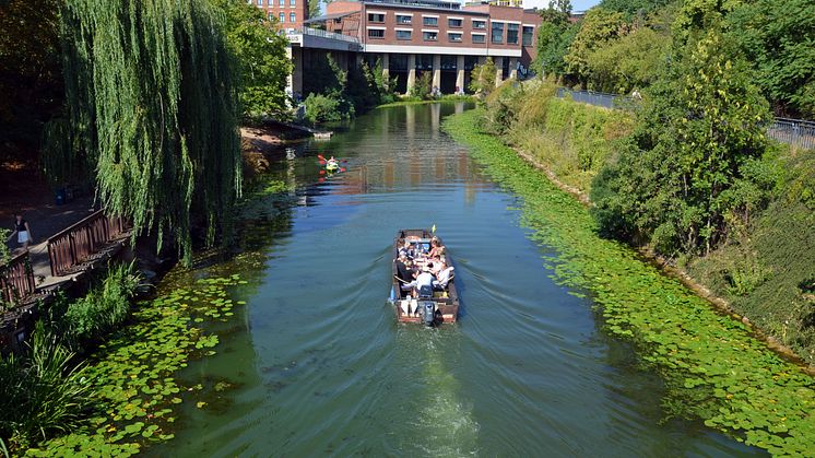 Leipziger Wasserfest - Bootstour mit der Schute "Luise" auf dem Karl-Heine-Kanal - Foto: Franziska Tiedtke 