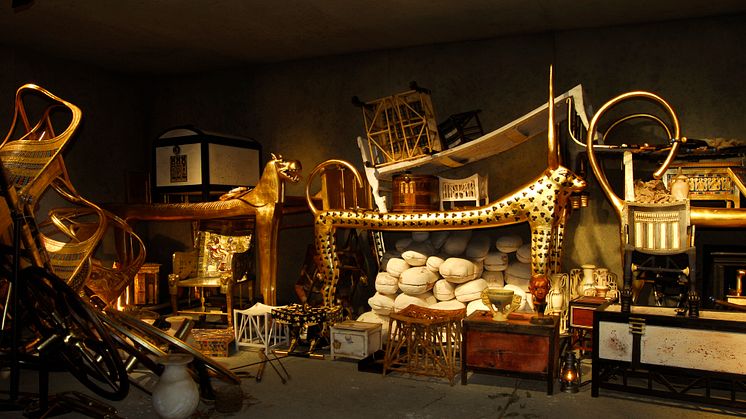 23 april är sista dagen att se utställlningen ''Tutankhamun – graven och skatterna'' innan den lämnar Sverige