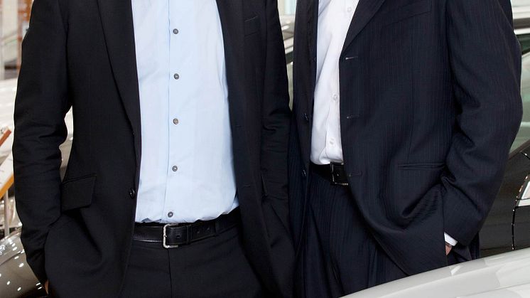 Ulrik Lundsfryd och Per Brinkenberg, Peugeot Sverige
